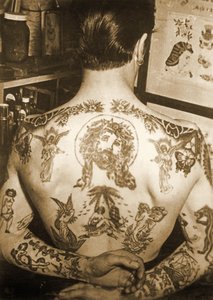 Tattooed Man by Unbekannt Unbekannt